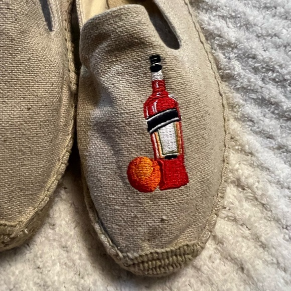 NWOB Soludos Embroidered Aperol Spritz Espadrilles 🧡 - Picture 3 of 4